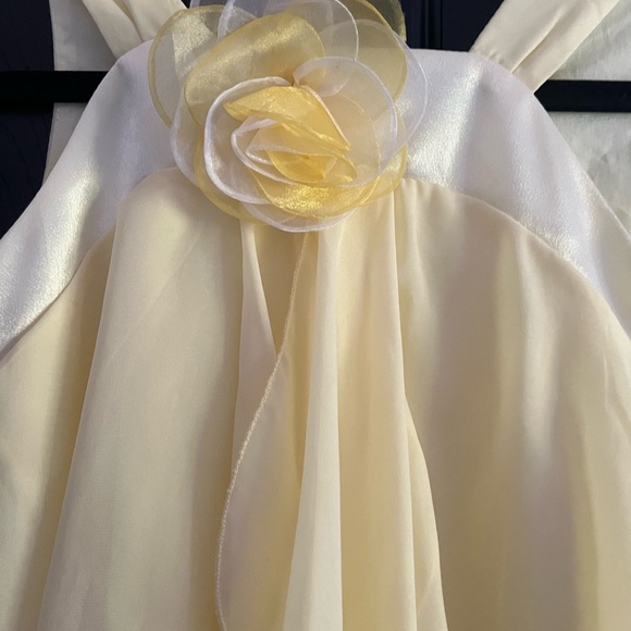 Girl chiffon party dress, size 6 - Picture 3 of 4